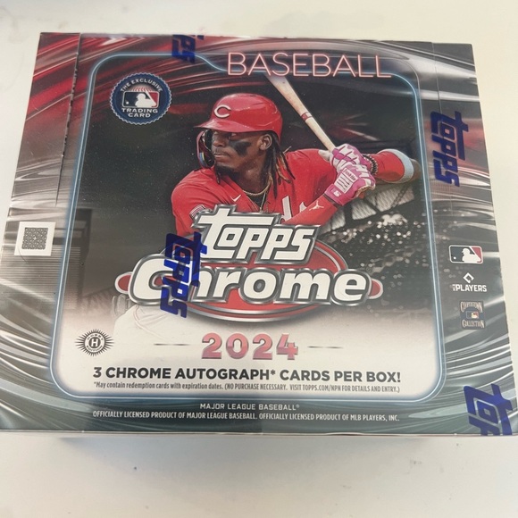 2024 Topps Chrome Baseball - Jumbo Hobby Box - Picture 1 of 3
